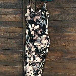 Floral Cinched Dress